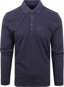 Casa Moda Vintage Longsleeve Polo Navy