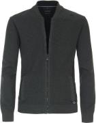 Casa Moda Zip Vest Antraciet