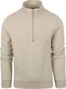 Superdry Half Zip Trui Beige