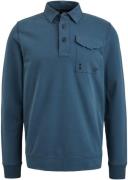 PME Legend Sweat Poloshirt Blauw