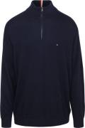 Tommy Hilfiger Big & Tall Half Zip Trui Navy