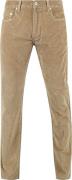 Pierre Cardin Broek Lyon Future Flex Corduroy Beige