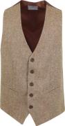 Suitable Gilet Tweed Beige