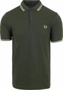 Fred Perry Polo M3600 Donkergroen U98