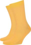 Colorful Standard Sokken Burned Yellow -