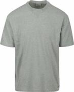 No Excess T-Shirt Melange Mint Groen