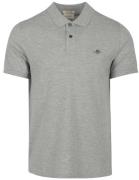 Gant Shield Piqué Poloshirt Grijs