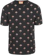 Scotch & Soda T-Shirt Print Zwart Mini AOP