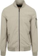 No Excess Jas Bomber Beige