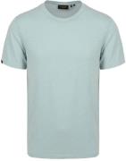 Superdry Slub T-Shirt Melange Lichtblauw