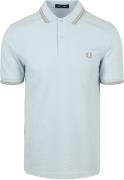 Fred Perry Polo M3600 Lichtblauw V27