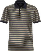 Casa Moda Poloshirt Strepen Groen
