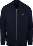 Lyle and Scott Vest Donkerblauw