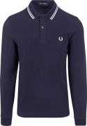 Fred Perry Longsleeve Polo Navy 238