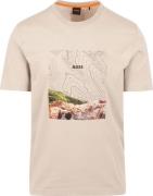 BOSS T-shirt Forest Beige