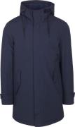 Suitable Jas Hood Tech Navy