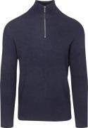 Blue Industry Half Zip Pullover Navy