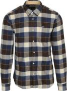 Barbour Valley Overhemd Ruit Bruin Blauw