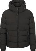 Superdry Pufferjas Hooded Zwart