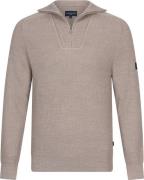 Cavallaro Corsico Half-Zip Beige