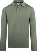 McGregor Long Sleeve Poloshirt Sage Groen