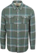 Scotch and Soda Flanel Overhemd Groen