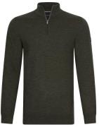 Cavallaro Merino Half-Zip Groen