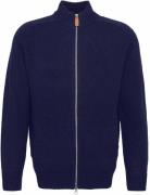 Barbour Talder Zip Vest Wol Donkerblauw