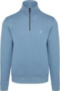 BOSS Zetrust Half Zip Trui Blauw