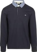Gant Heavy Rugger Shield Polo Navy