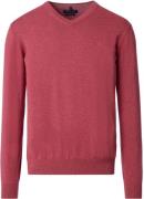 Casa Moda Pullover V-Hals Fresh Brick