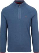 NZA Half Zip Trui Ralph Blauw