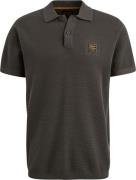 PME Legend Poloshirt Knitted Beluga Groen