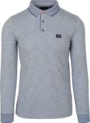 NZA Longsleeve Polo Kade Blauw