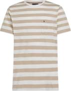 Tommy Hilfiger T-shirt Streep Beige