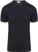 Profuomo T-Shirt Knitted Navy