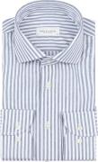 Profuomo Overhemd Streep Blauw