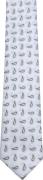 Suitable Stropdas Zijde Paisley Lichtblauw -