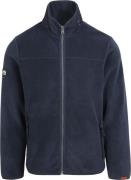 Superdry Vest Fleece Lauren Navy