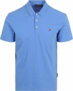 Napapijri Ealis Polo Mid Blauw