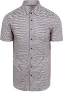 Desoto Short Sleeve Jersey Overhemd Grapefruit Multicolor