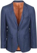 Suitable Blazer Linnen Panama Navy