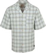 Scotch and Soda Shortsleeve Overhemd Seersucker Ruit Multicolor