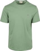 Gant T-shirt Shield Logo Groen