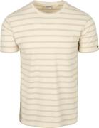 No-Excess T-Shirt Crewneck Jacquard Stripes
