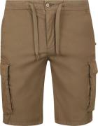 No Excess Short Stretch Cargo Khaki