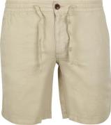 Superdry Short Linen Merchant Abbey Stone