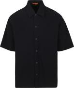 BOSS Lapoully Short Sleeve Overhemd Navy