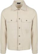 Suitable Drop Loop Overshirt Sand
