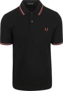 Fred Perry M3600 Polo Zwart Y67